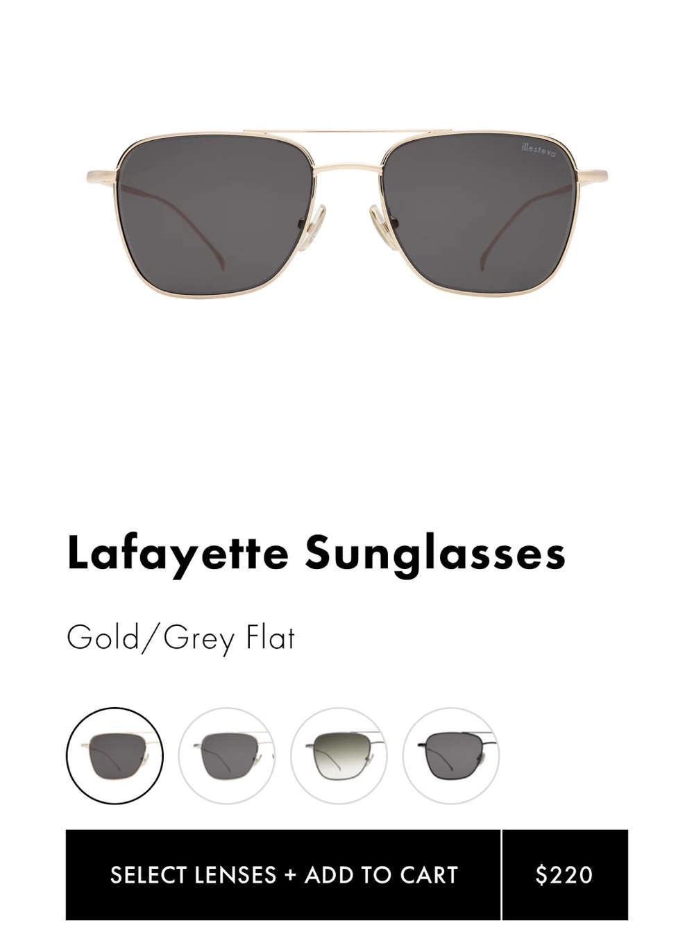 Illesteva Lafayette Sunglasses